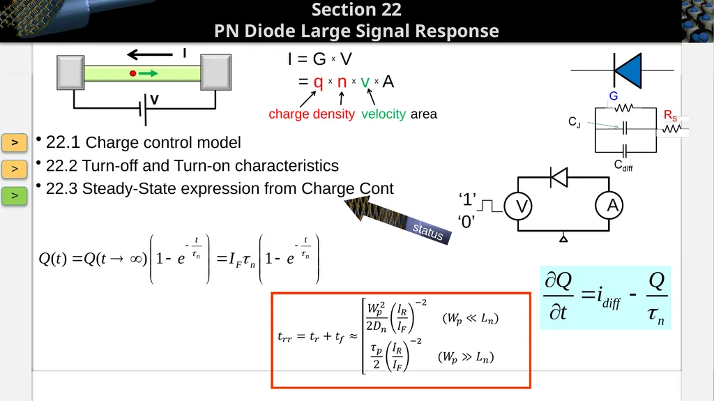 Section 22 PN Diode Large Signal Response Solid - slide 35 of 35
