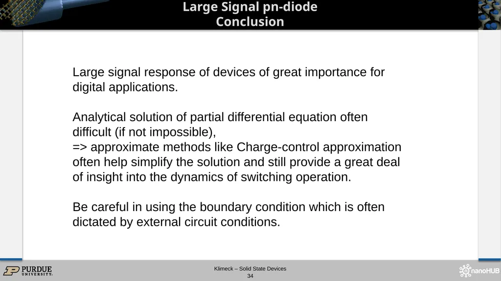 Section 22 PN Diode Large Signal Response Solid - slide 34 of 35