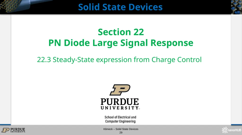 Section 22 PN Diode Large Signal Response Solid - slide 29 of 35