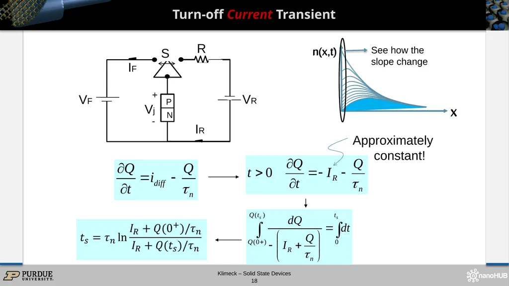 Section 22 PN Diode Large Signal Response Solid - slide 18 of 35
