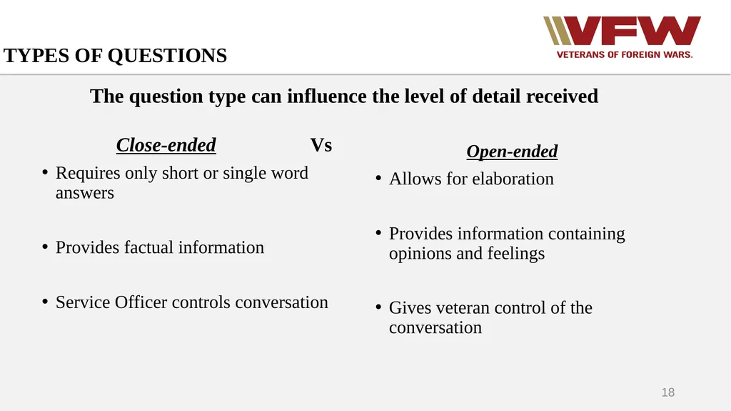 CONDUCTING AN INTERVIEW Gregg Orto Deputy - slide 18 of 26