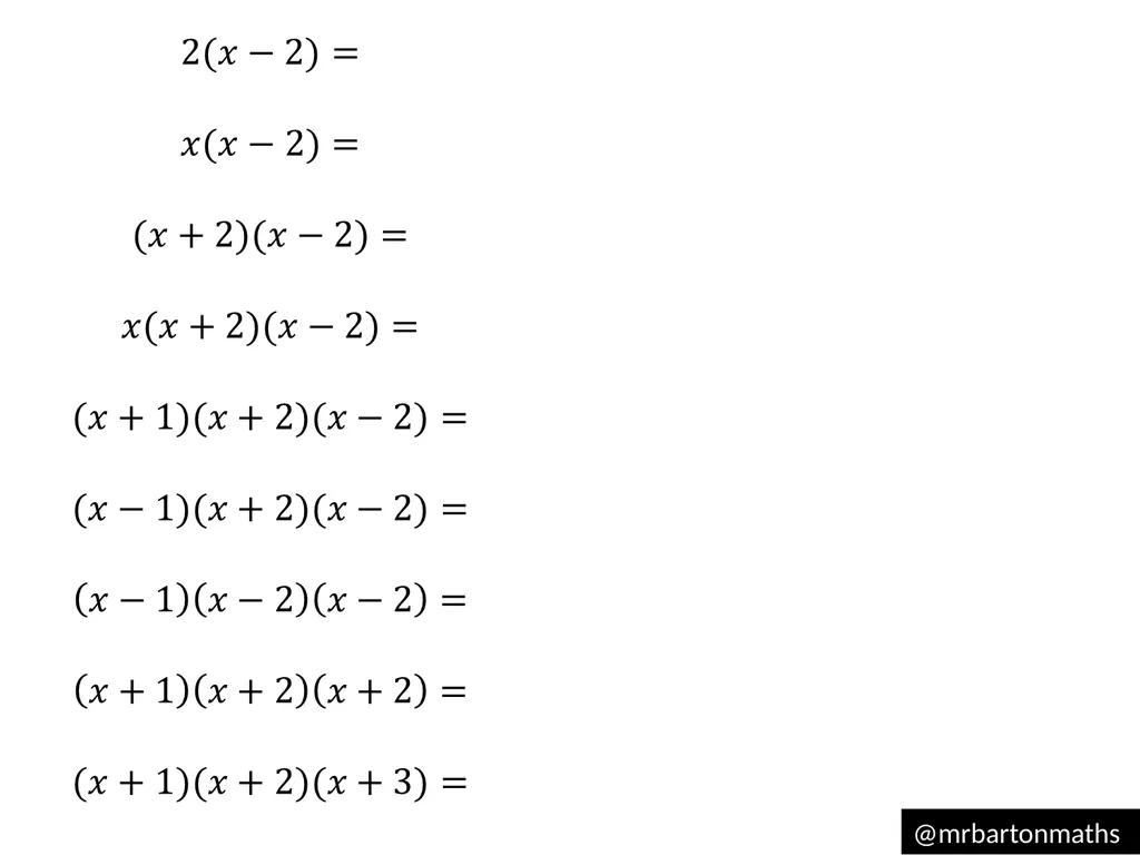 Brackets: Expanding triple brackets For more - slide 3 of 4