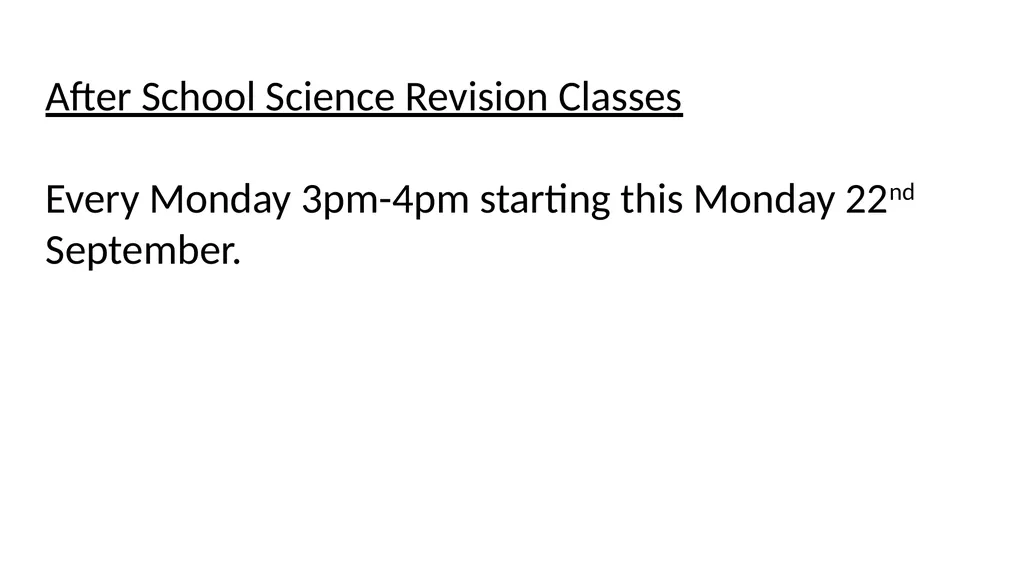 Welcome GCSE Triple Science Revision Exam Board: - slide 19 of 19
