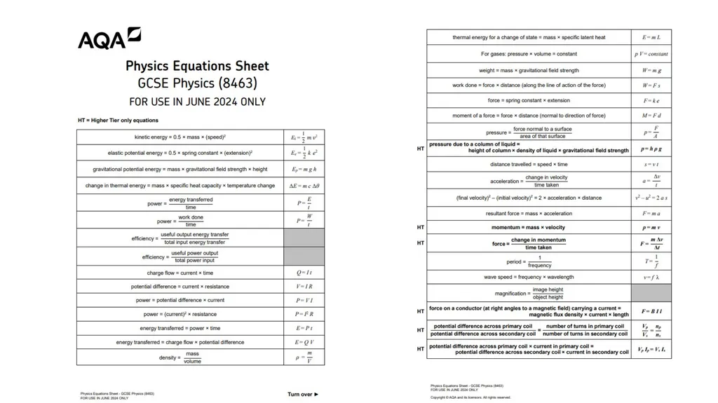 Welcome GCSE Triple Science Revision Exam Board: - slide 12 of 19