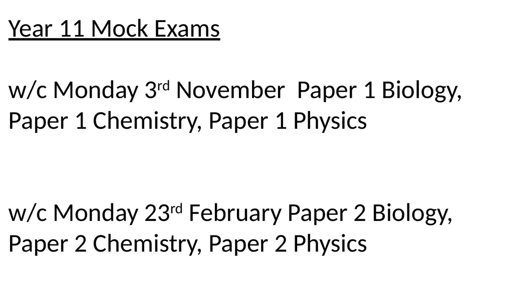 Welcome GCSE Triple Science Revision Exam Board: - slide 9 of 19
