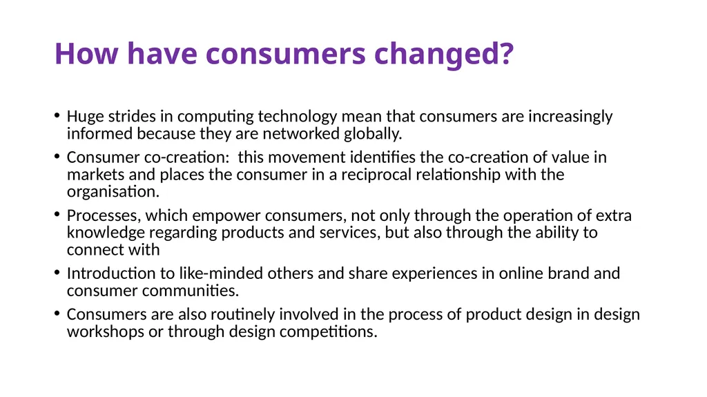 Contemporary Issues in Marketing and Consumer - slide 4 of 65