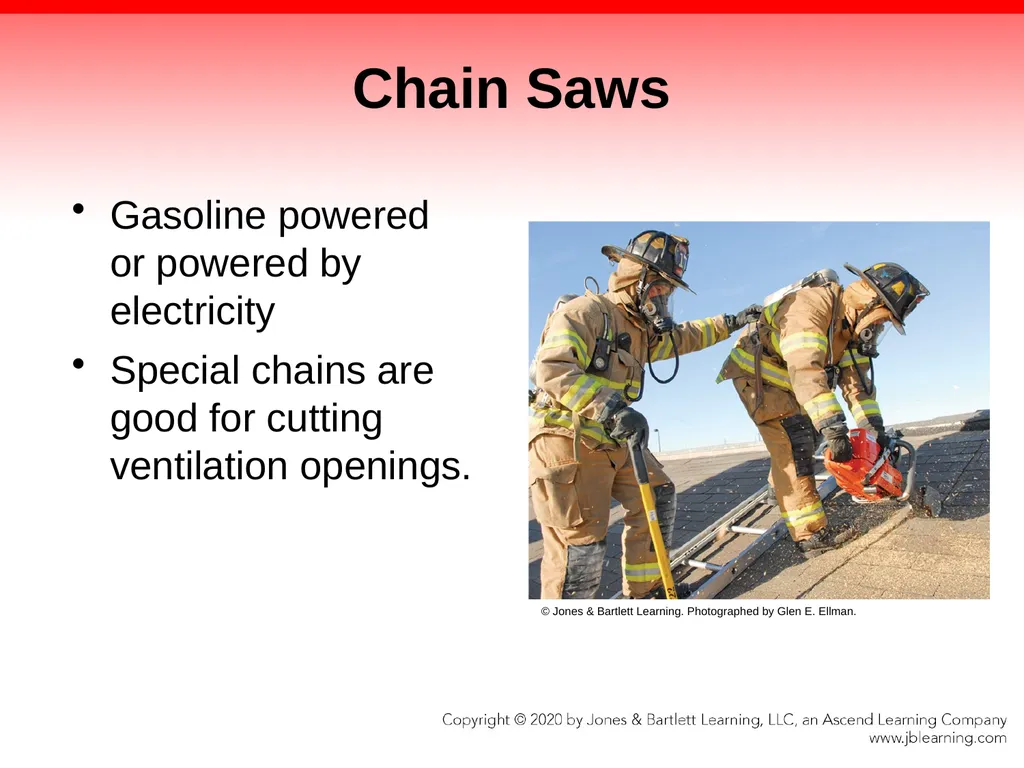 CHAPTER 8 Fire Fighter Tools and Equipment - slide 41 of 72