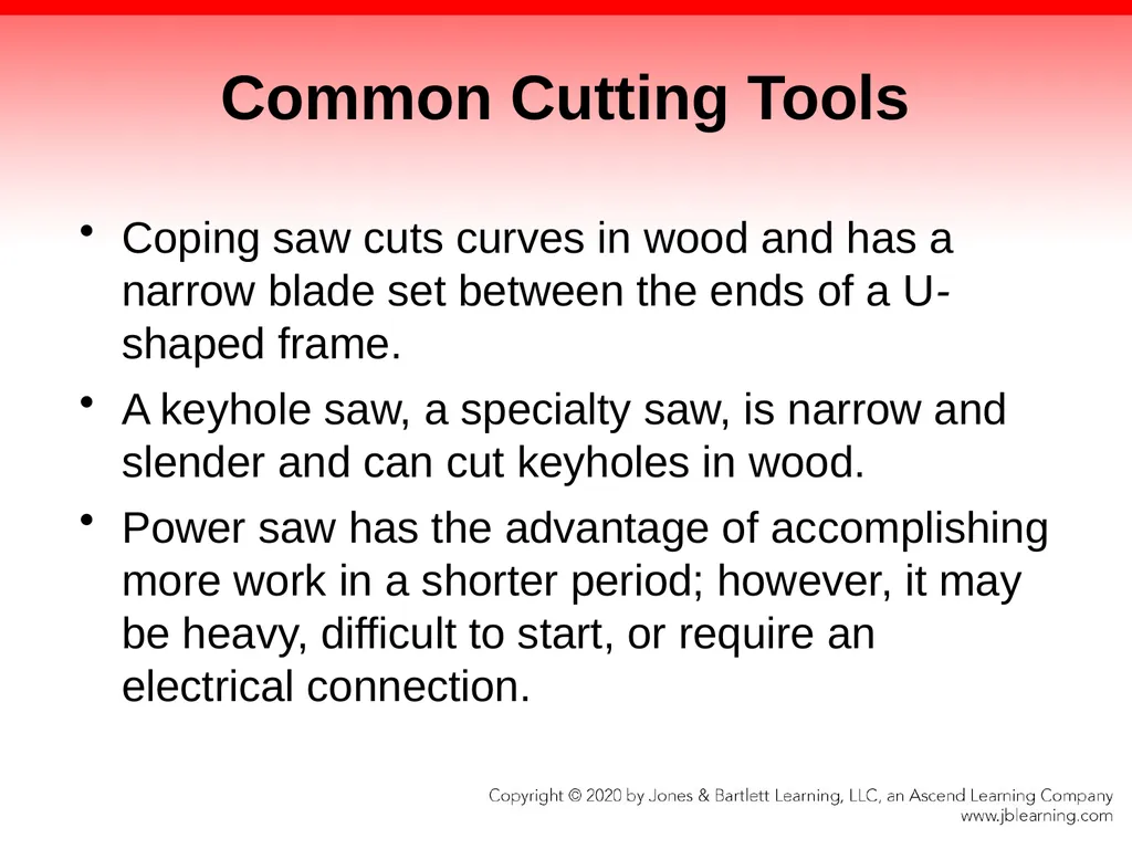 CHAPTER 8 Fire Fighter Tools and Equipment - slide 39 of 72