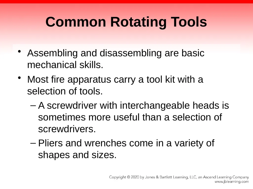 CHAPTER 8 Fire Fighter Tools and Equipment - slide 19 of 72