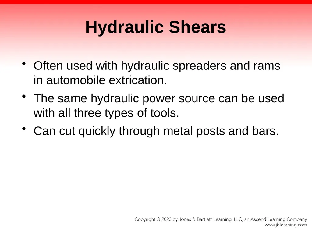 CHAPTER 8 Fire Fighter Tools and Equipment - slide 44 of 72