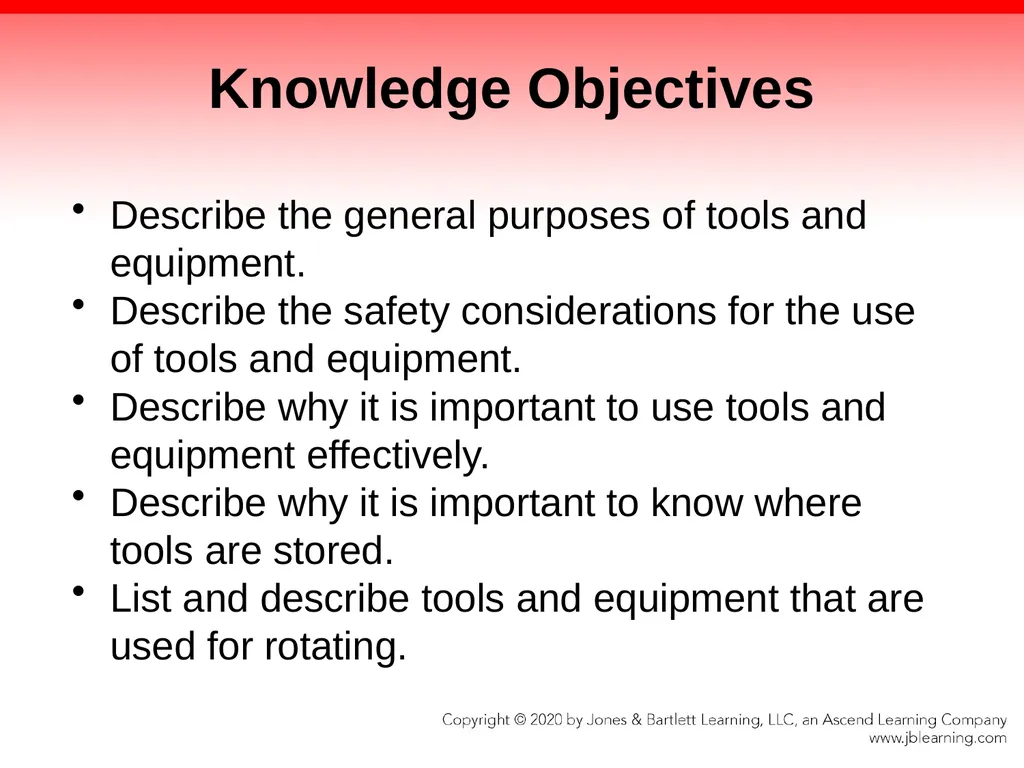CHAPTER 8 Fire Fighter Tools and Equipment - slide 2 of 72