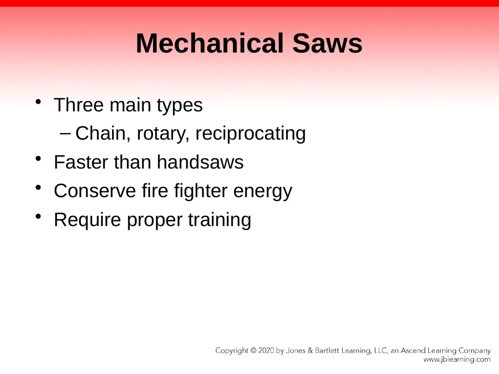 CHAPTER 8 Fire Fighter Tools and Equipment - slide 40 of 72