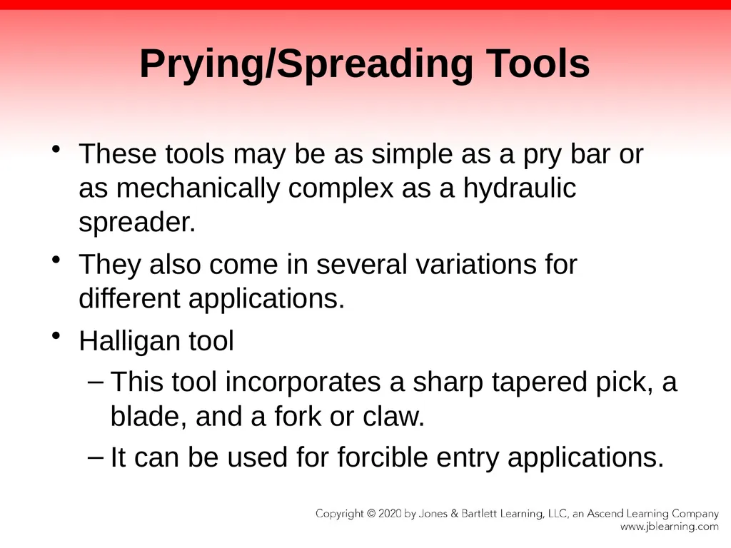 CHAPTER 8 Fire Fighter Tools and Equipment - slide 26 of 72