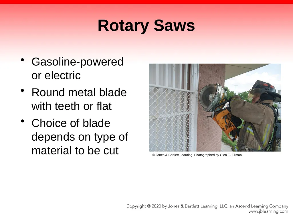CHAPTER 8 Fire Fighter Tools and Equipment - slide 42 of 72