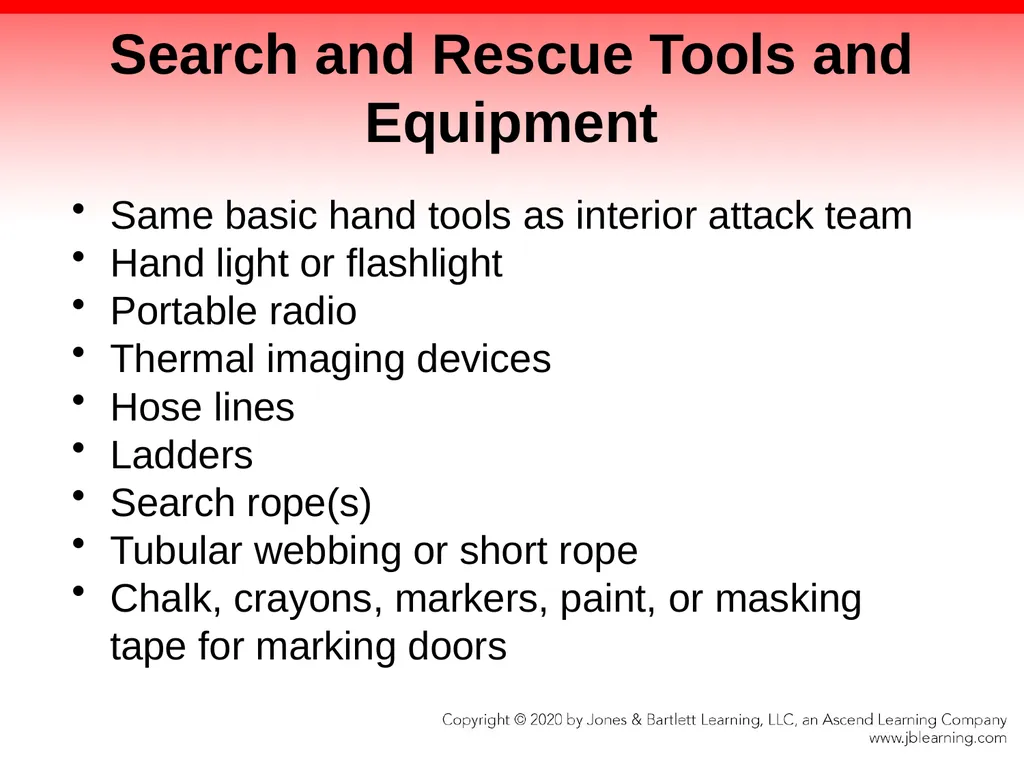 CHAPTER 8 Fire Fighter Tools and Equipment - slide 53 of 72