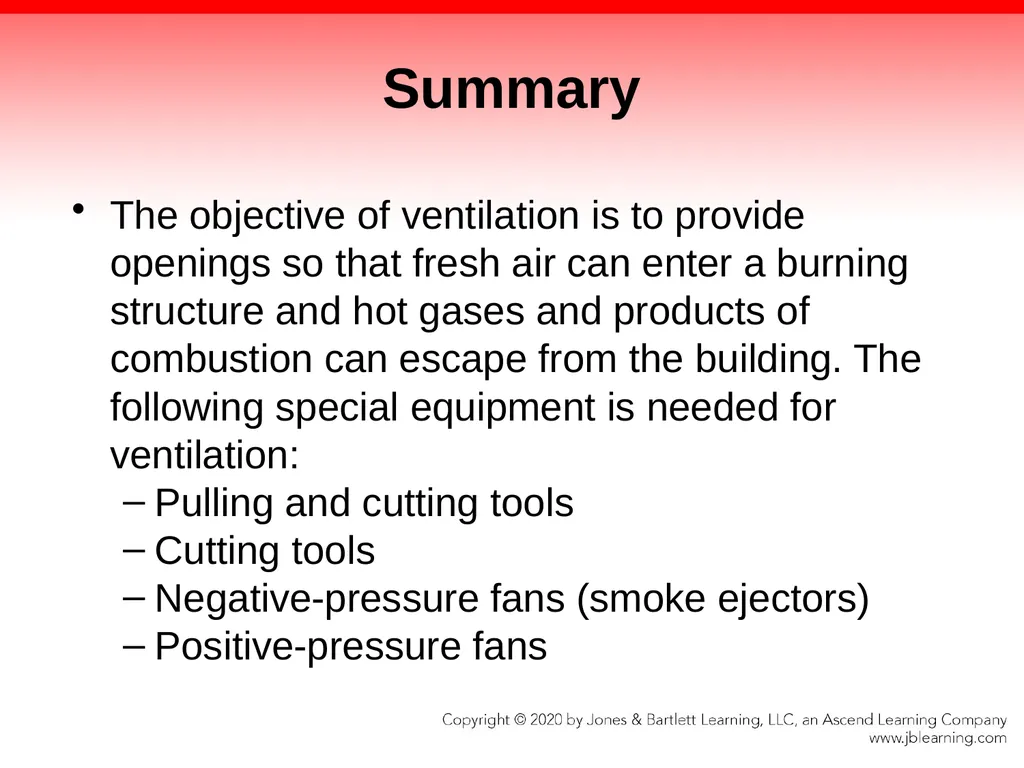 CHAPTER 8 Fire Fighter Tools and Equipment - slide 70 of 72