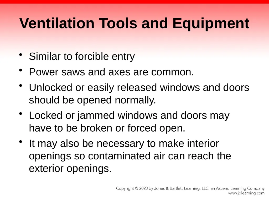 CHAPTER 8 Fire Fighter Tools and Equipment - slide 56 of 72