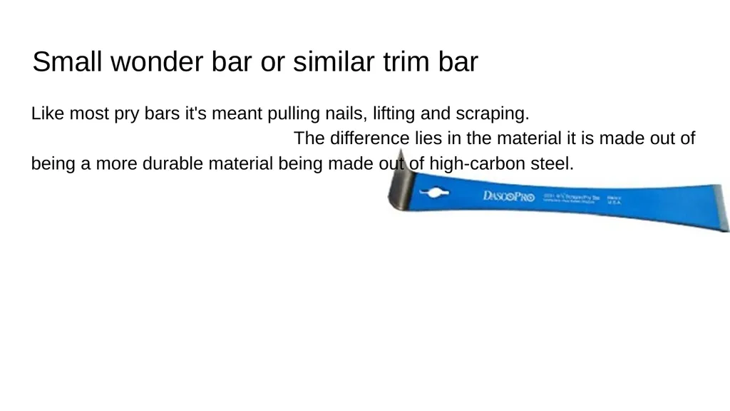 Carpentry Tool List What is a divider anyway? When - slide 19 of 28