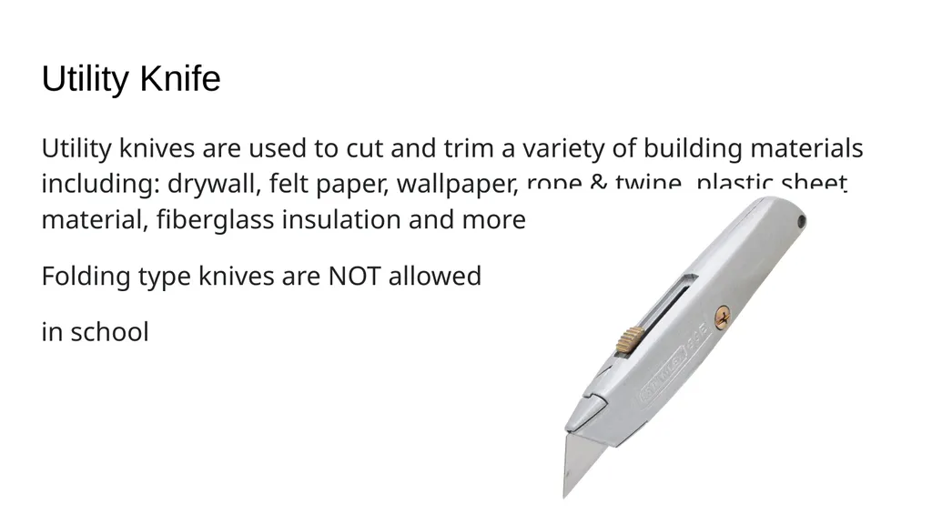 Carpentry Tool List What is a divider anyway? When - slide 25 of 28