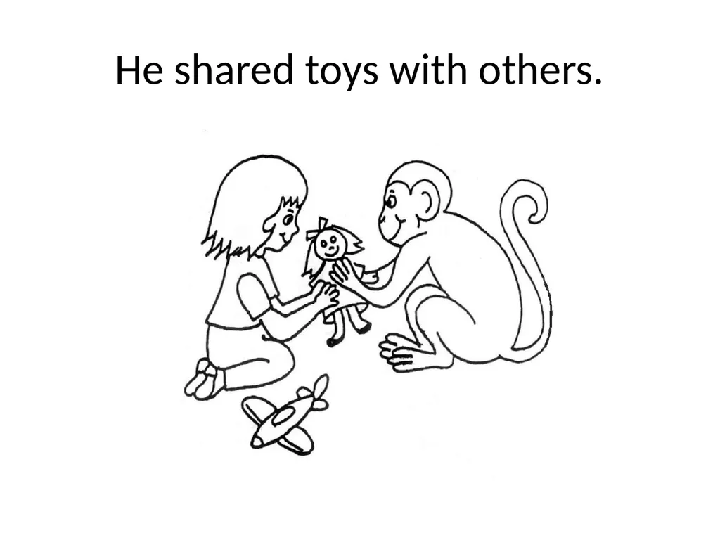 Bono the Monkey Went to School Bono the monkey - slide 18 of 21