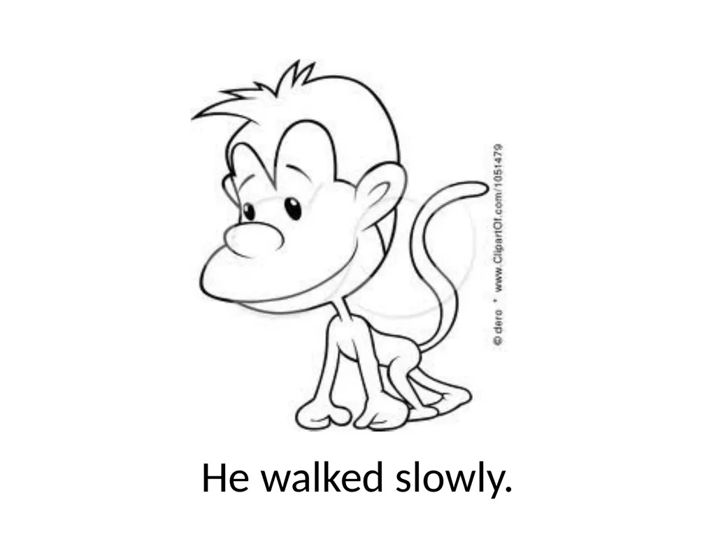 Bono the Monkey Went to School Bono the monkey - slide 14 of 21