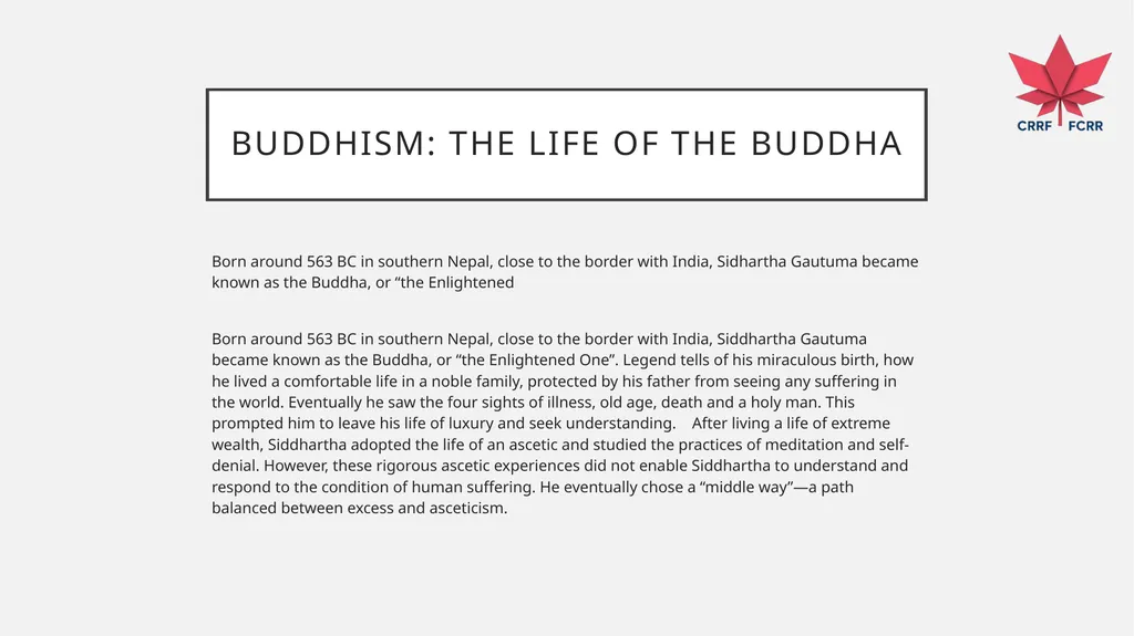 Interfaith Learning and Understanding CRRF - slide 105 of 227