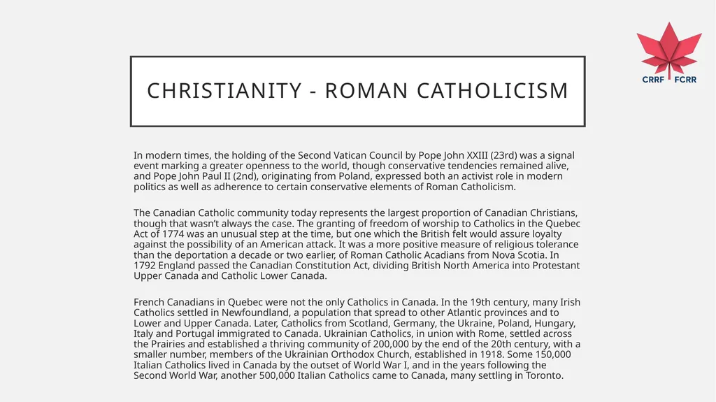 Interfaith Learning and Understanding CRRF - slide 66 of 227