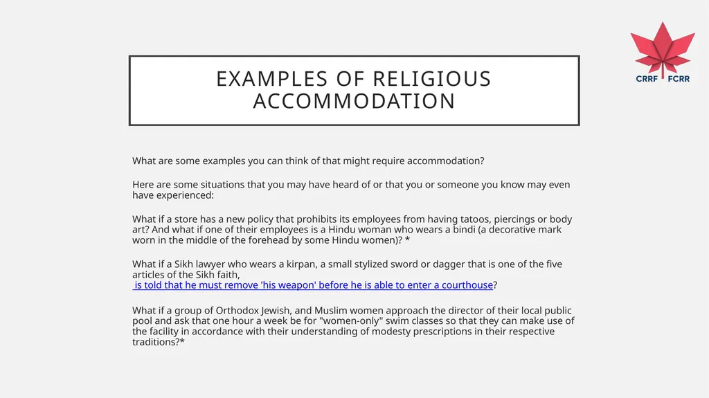 Interfaith Learning and Understanding CRRF - slide 202 of 227