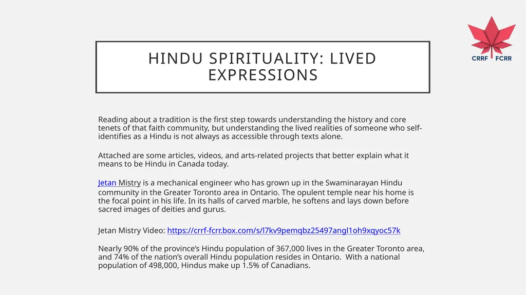 Interfaith Learning and Understanding CRRF - slide 132 of 227