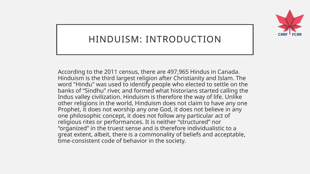 Interfaith Learning and Understanding CRRF - slide 123 of 227