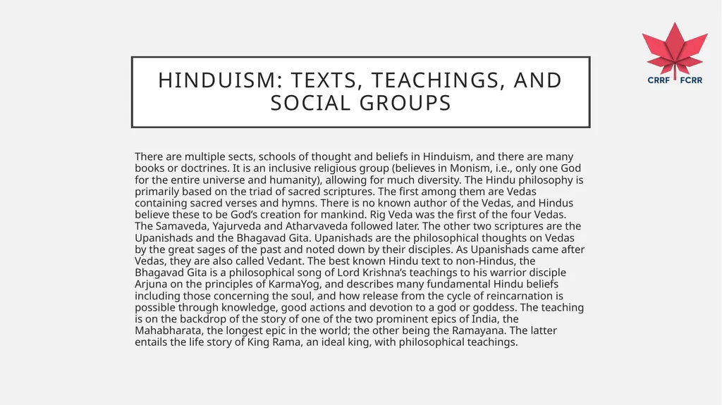 Interfaith Learning and Understanding CRRF - slide 127 of 227