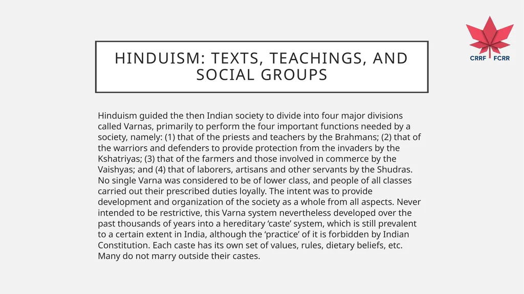 Interfaith Learning and Understanding CRRF - slide 128 of 227