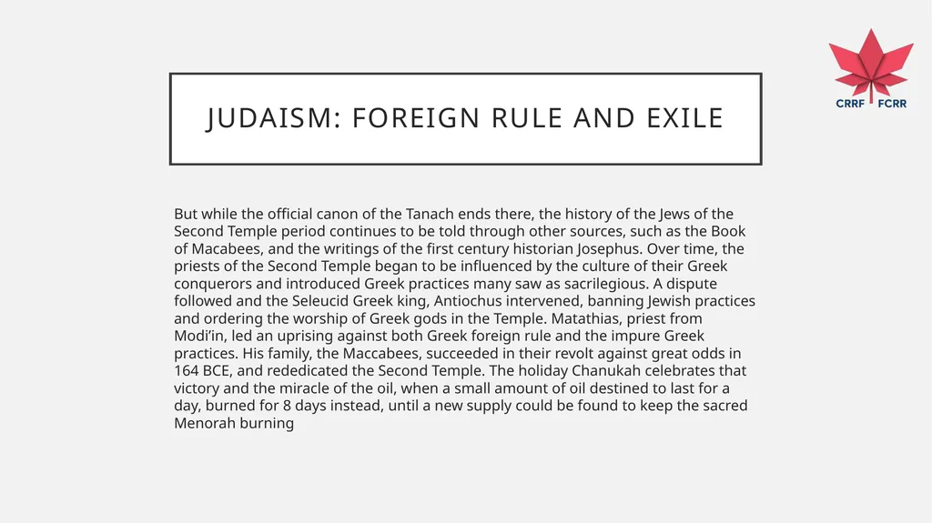 Interfaith Learning and Understanding CRRF - slide 46 of 227