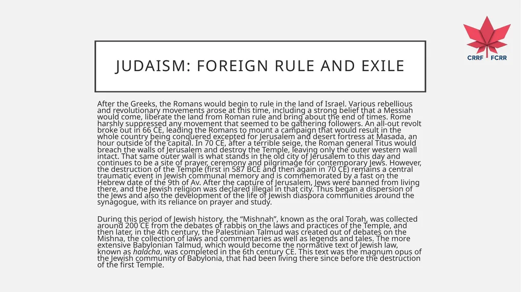 Interfaith Learning and Understanding CRRF - slide 47 of 227