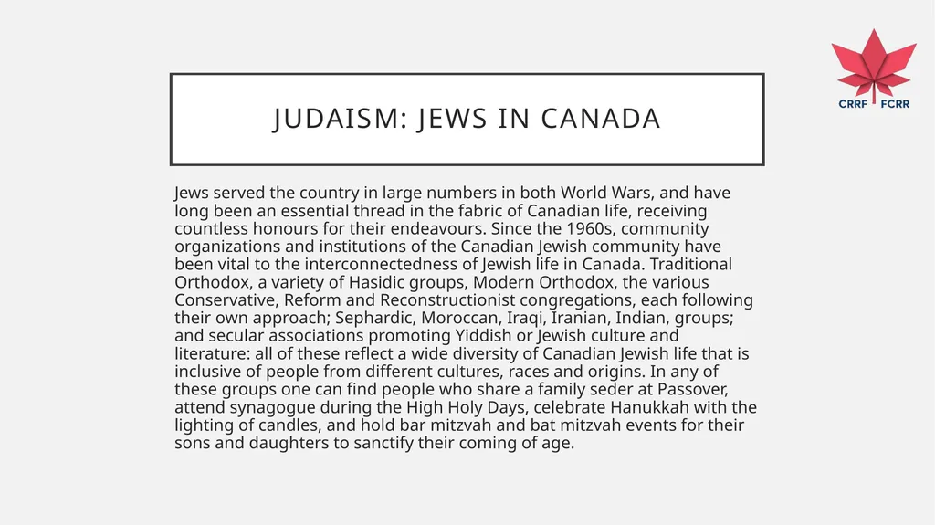 Interfaith Learning and Understanding CRRF - slide 54 of 227