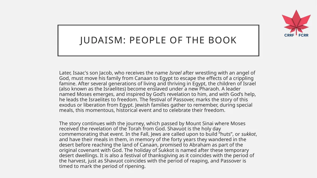 Interfaith Learning and Understanding CRRF - slide 43 of 227
