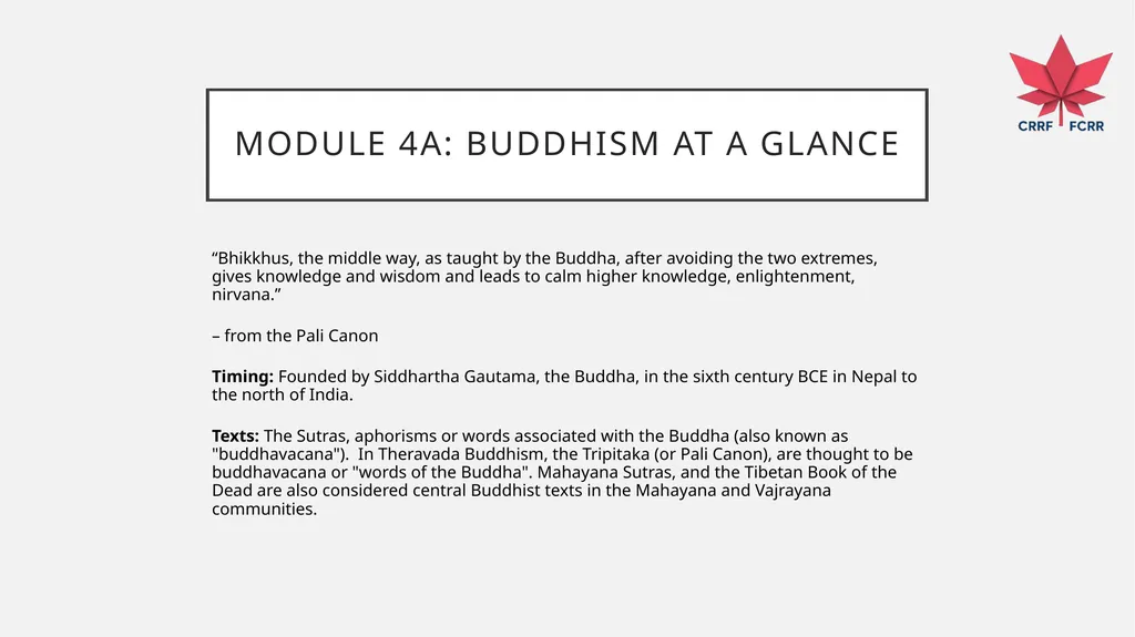 Interfaith Learning and Understanding CRRF - slide 103 of 227