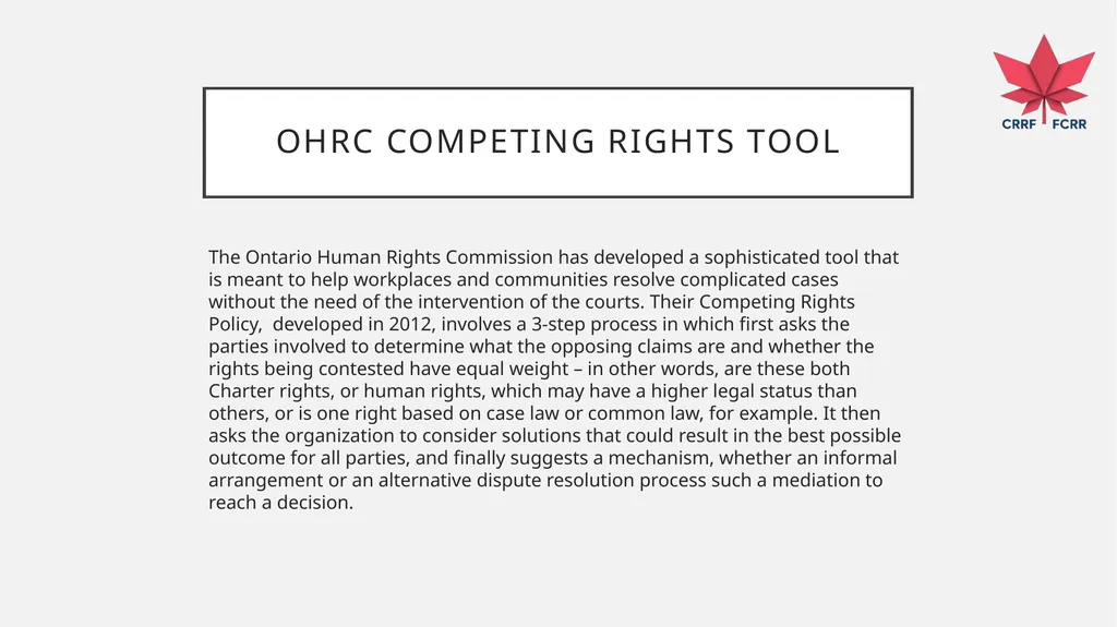 Interfaith Learning and Understanding CRRF - slide 217 of 227