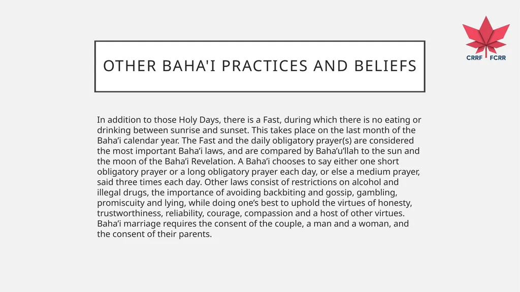 Interfaith Learning and Understanding CRRF - slide 185 of 227