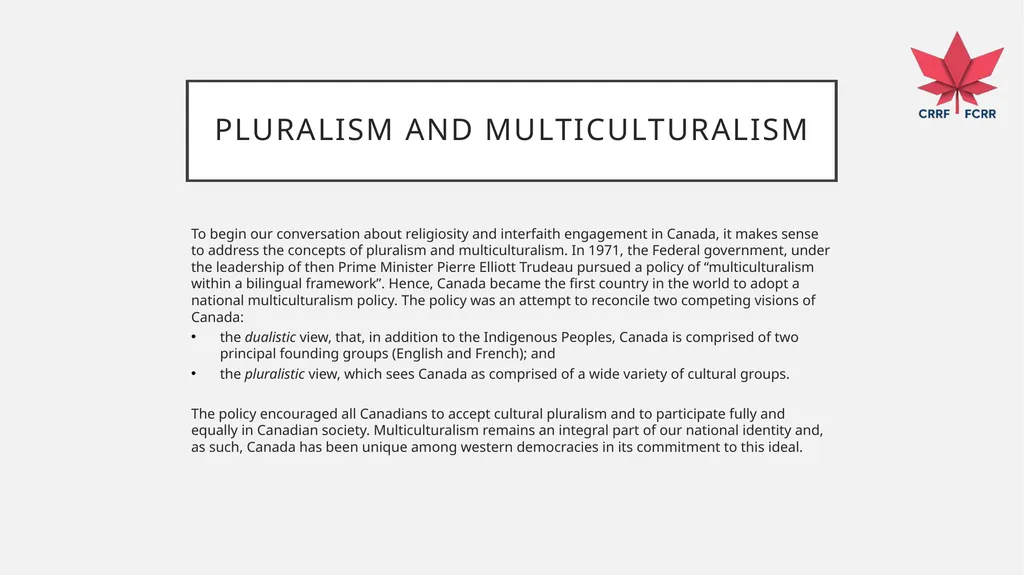 Interfaith Learning and Understanding CRRF - slide 11 of 227