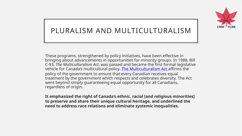 Interfaith Learning and Understanding CRRF - slide 13 of 227