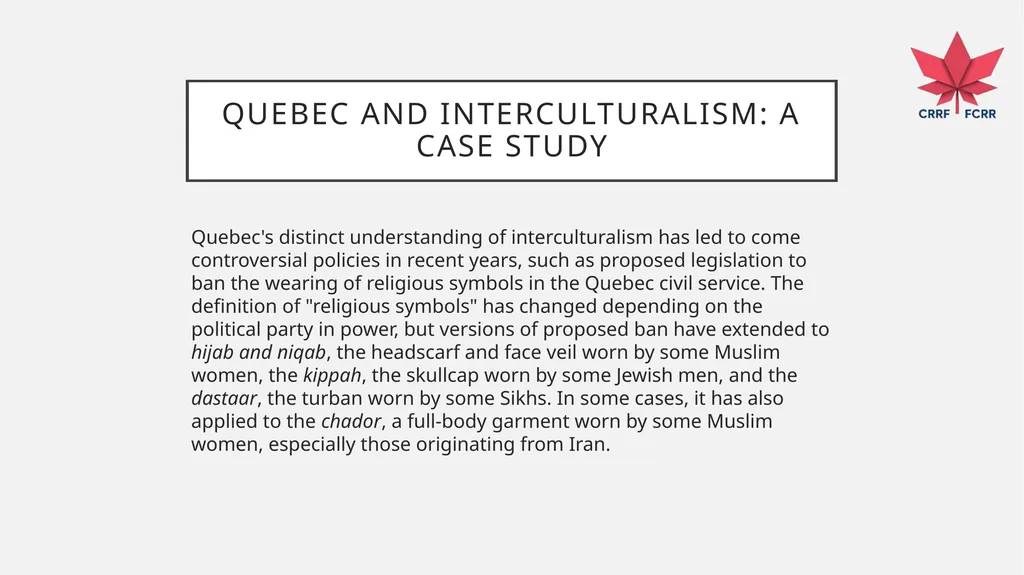 Interfaith Learning and Understanding CRRF - slide 16 of 227