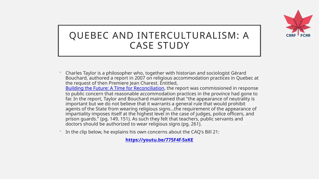 Interfaith Learning and Understanding CRRF - slide 18 of 227