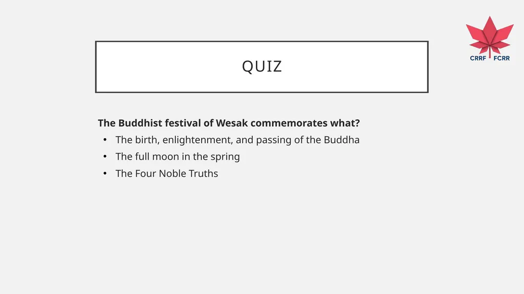 Interfaith Learning and Understanding CRRF - slide 118 of 227