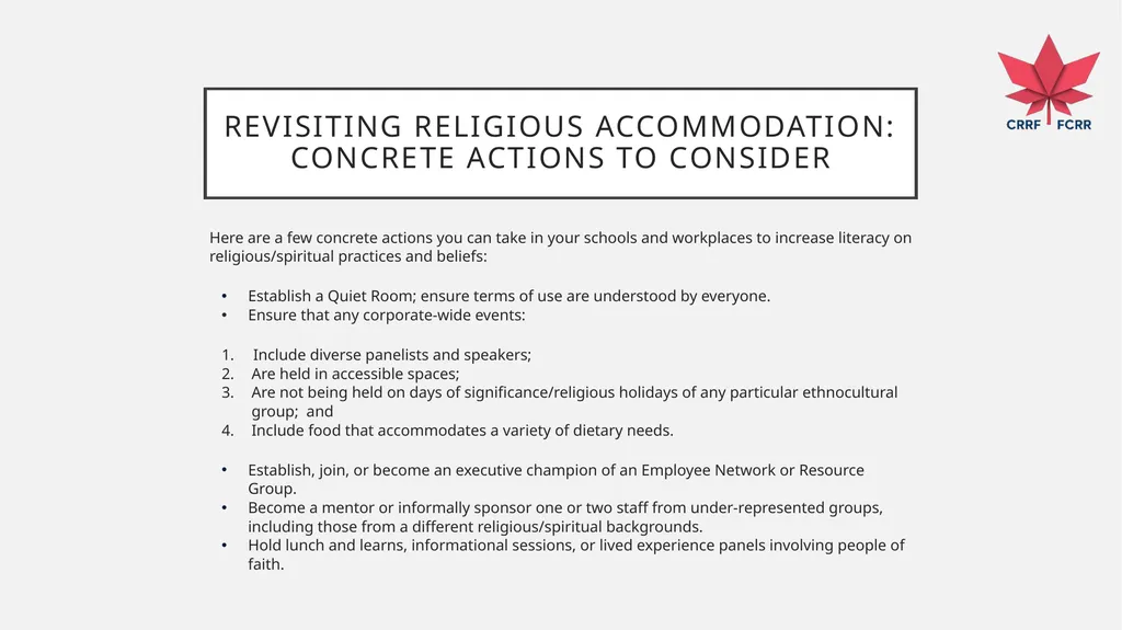 Interfaith Learning and Understanding CRRF - slide 224 of 227
