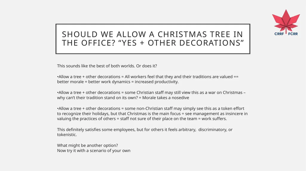 Interfaith Learning and Understanding CRRF - slide 210 of 227