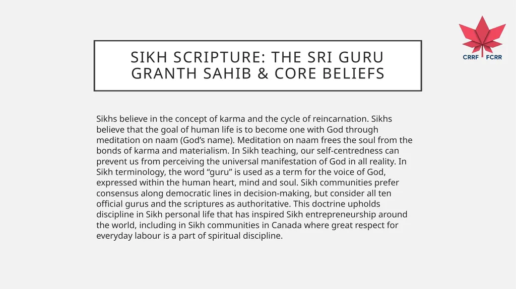 Interfaith Learning and Understanding CRRF - slide 146 of 227
