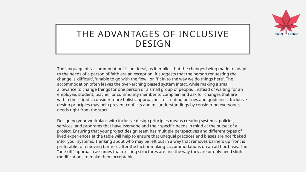 Interfaith Learning and Understanding CRRF - slide 205 of 227