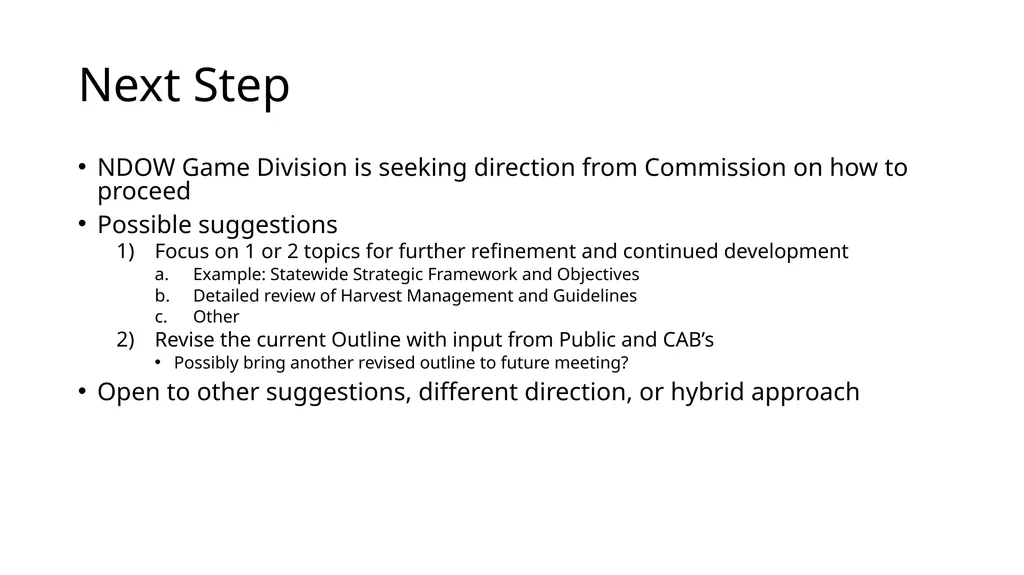 Commission Agenda #19 Statewide Mule Deer - slide 10 of 12