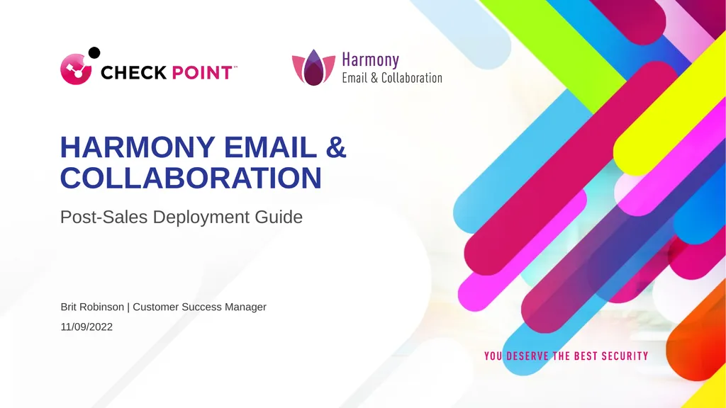 [Internal Use] for Check Point employees​ Brit - slide 1 of 46